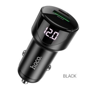 Khả năng sạc nhanh vượt trội của CỐC SẠC NHANH XE HƠI HOCO Z42 PD20W+QC3.0