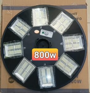 Giới thiệu Về Đèn Năng Lượng Mặt Trời Đĩa Bay UFO Led 8 Khung 800W