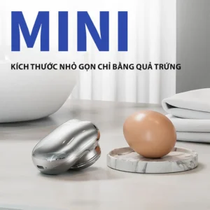 Kich thước của máy cạo râu chỉ bằng một quả trứng