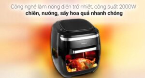 Công nghệ làm nóng trở nhiệt, công suất 2000W