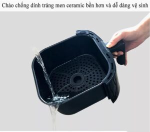 Chảo Chống Dính Tráng Men Ceramic Bền Hơn Và Dễ Dàng Vệ Sinh