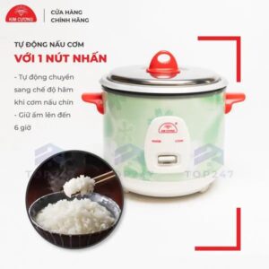 Hướng dẫn bảo quản nồi cơm điện Kim Cương 1.2 l