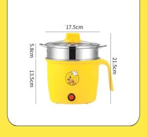 Thiết Kế Độc Đáo Nồi Lẩu Hấp Có Tay Cầm Vịt Vàng