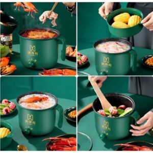 Đặc điểm nổi bật của Nồi Lẩu Hấp Mini Shanban Xanh Lá