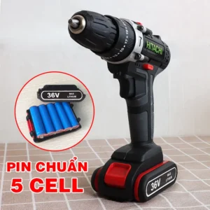 Pin chuẩn 5 cell của bộ máy khoan Hitachi