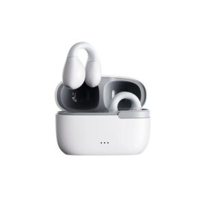 Tai nghe bluetooth màu trắng xám