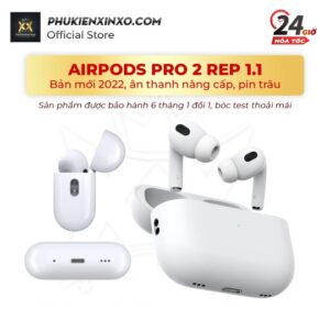 Thiết kế thời thượng của tai nghe Bluetooth AiPod Pro 2