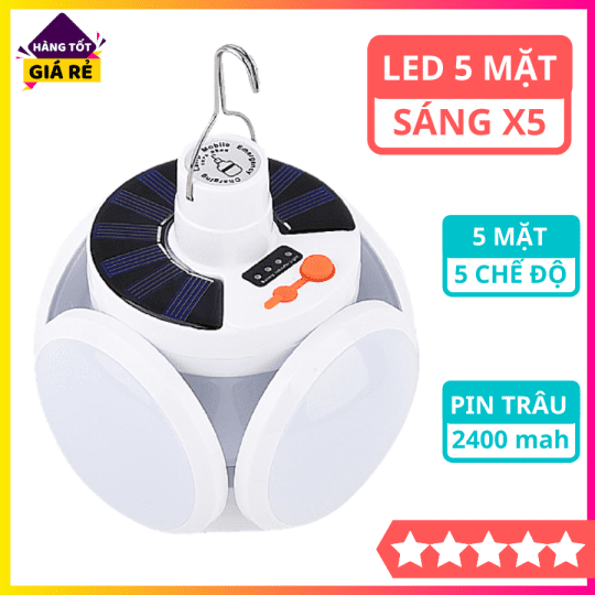 Bóng Đèn 4 Cánh 5 Bóng Xếp 2029, JP8801 Bóng Đèn 4 Cánh 5 Bóng Xếp 2029, JP8801