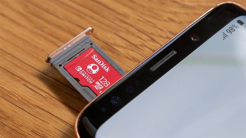 Thẻ nhớ MicroSD mở rộng